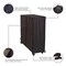Modern Leisure Monterey 4ft Log Rack Cover, 48 in. L x 24 in. W x 42 in. H, Black 3033 - alternate 7